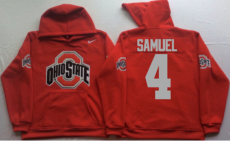 NCAA Ohio State Buckeyes #4 Samuel Red Sweater