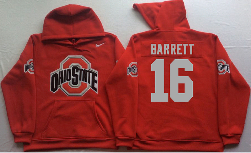 NCAA Ohio State Buckeyes #16 Barrett Red Sweater