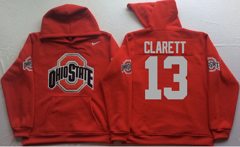 NCAA Ohio State Buckeyes #13 Clarett Red Sweater