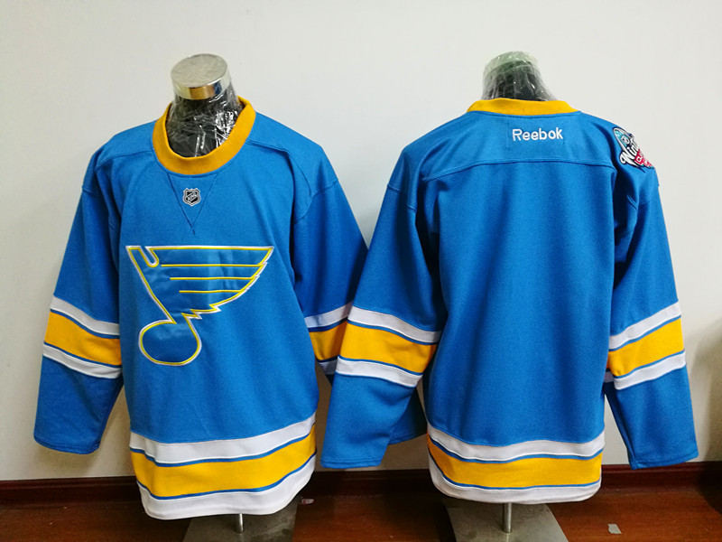 NHL St.Louis Blues Blank L.Blue Classical Jersey