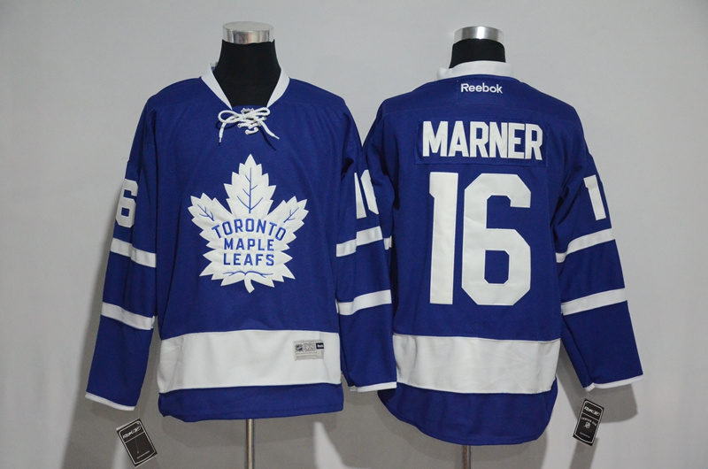 NHL Toronto Maple Leafs #16 Marner Blue Winter Classic Jersey