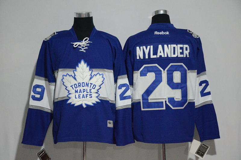 NHL Toronto Maple Leafs #29 Nylander Blue Wineter Classical Jersey