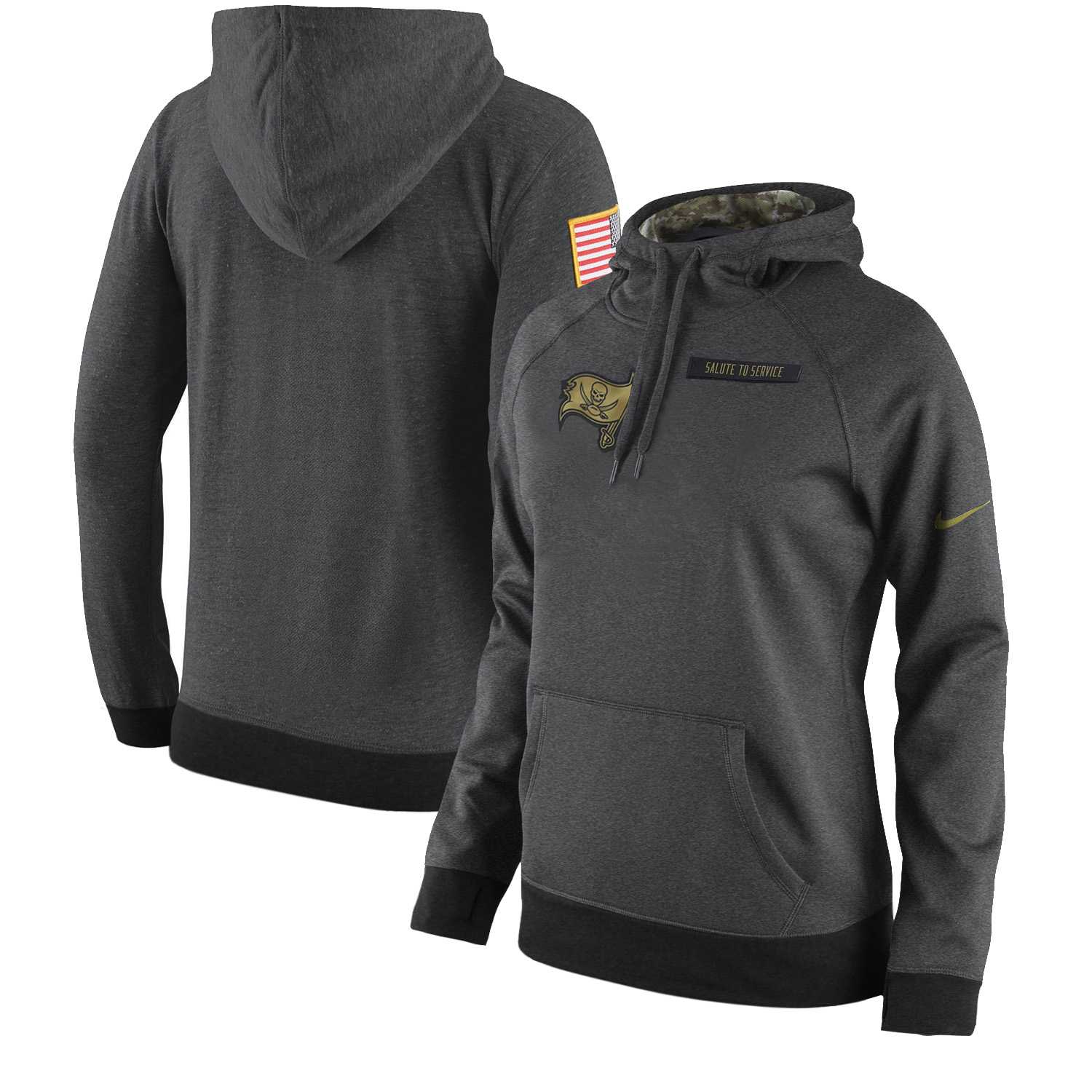 NFL Tampa Bay Buccanners Salute to Service Women Hoodie