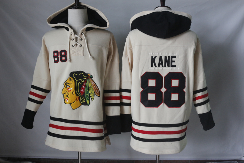 NHL Chicago Blackhawks #88 Kane White Hoodie