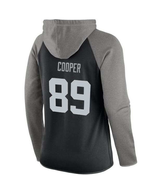 NFL Oakland Raiders #89 Cooper Women Black Sweater