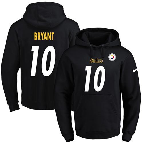 NFL Pittsburgh Steelers #10 Bryant Black Hoodie