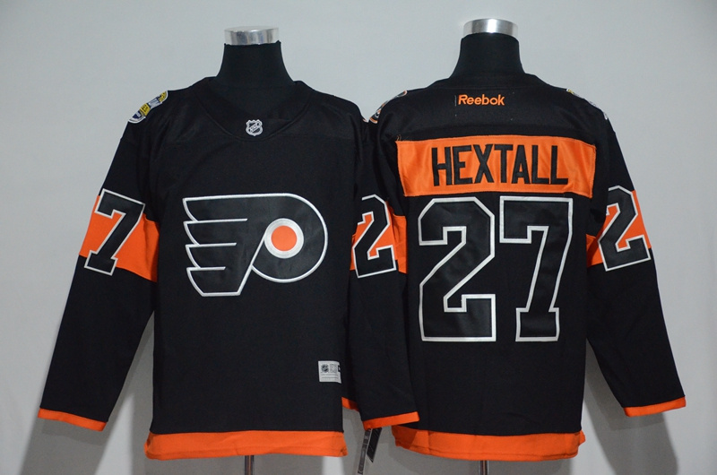 NHL Philadelphia flyers #27 Hextall Black Jersey