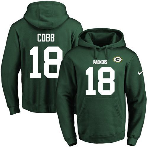 NFL Green Bay Packers #18 Cobb Green Hoodie