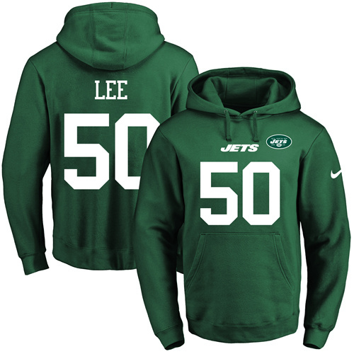 NFL New York Jets #50 Lee Green Hoodie