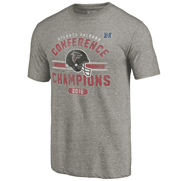 NFC Altanta Falcons Grey 2016 Champion T-Shirt