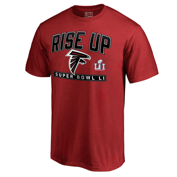 NFL Altanta Falcons Superbowl Red T-Shirt