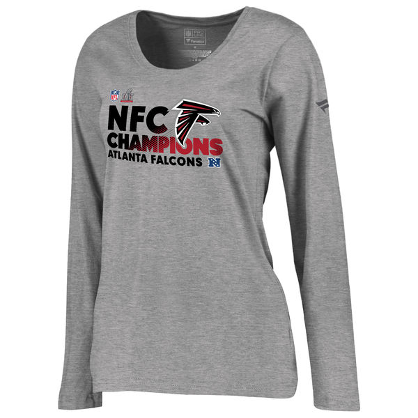 NFC Altanta Falcons Champions Grey Color T-Shirt