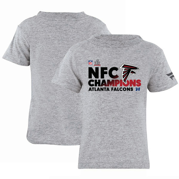 NFC Altanta Falcons Grey Champions Short Sleeve T-Shirt