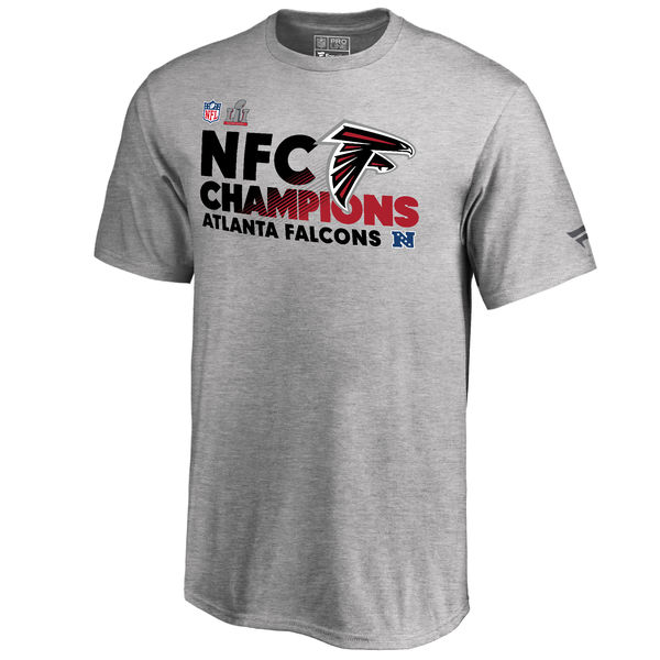NFC Altanta Falcons Champions Grey T-Shirt