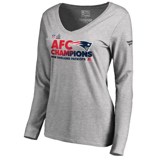 NFC Altanta Falcons Champions Grey Women T-Shirt