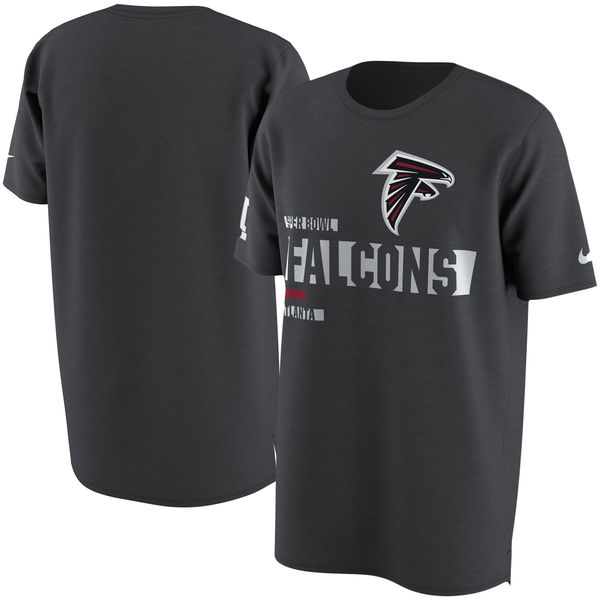 NFC Altanta Falcons Black Mens Champion T-Shirt