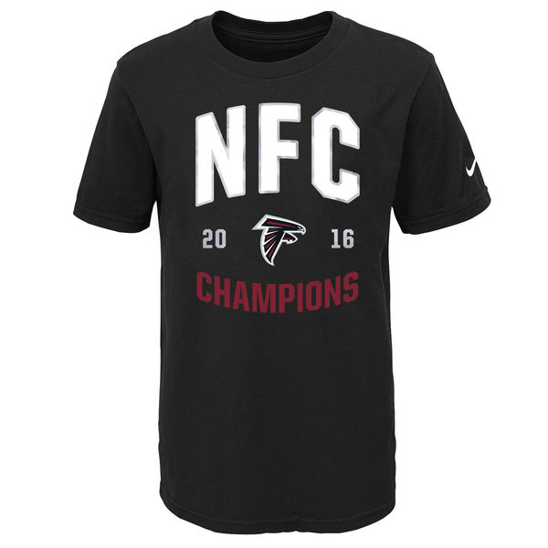 NFC Atlanta Falcons Black Mens Champions T-Shirt