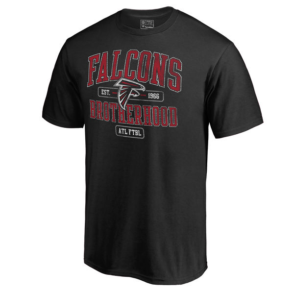 NFL Atlanta Falcons Black Mens 2016 T-Shirt