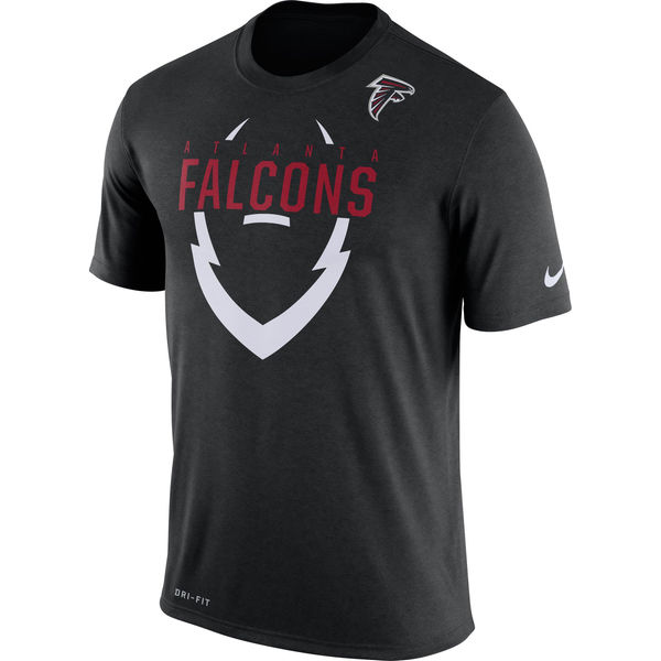 NFL Atlanta Falcons Mens Black  T-Shirt