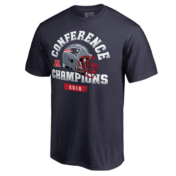 Mens NFL New England Patriots Champion Blue T-Shirt