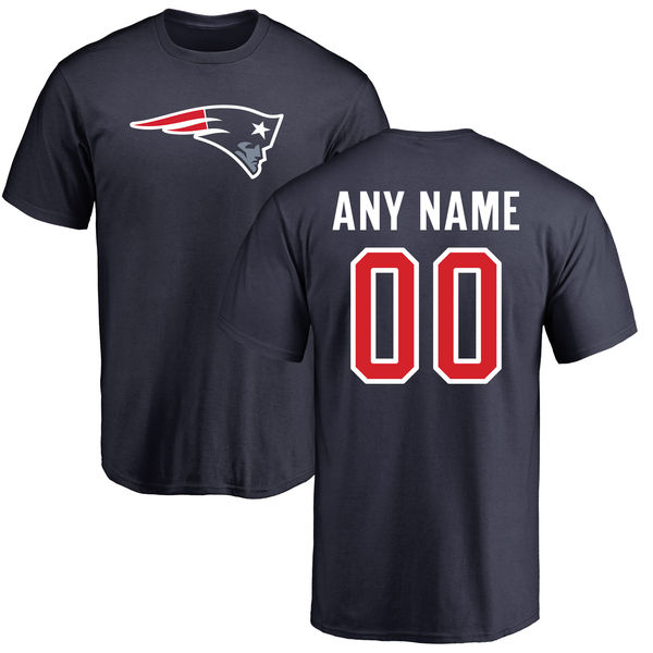 NFL New England Patriots Custom Any Name T-Shirt