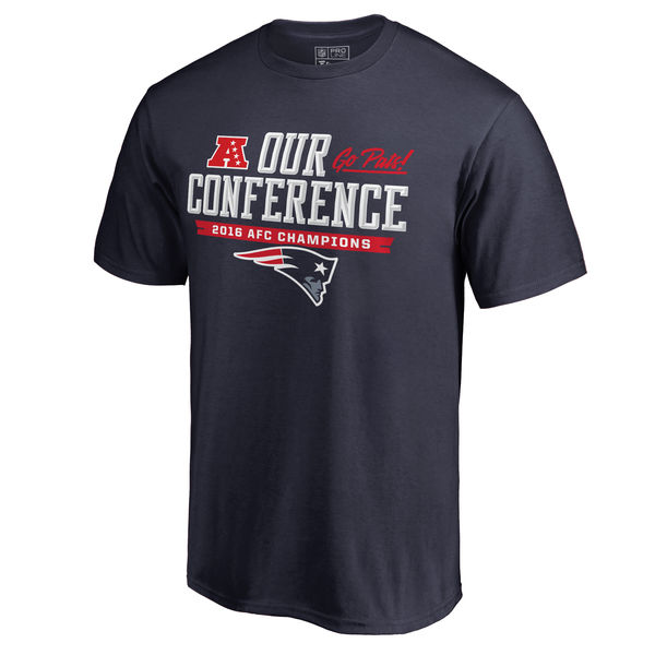 NFL New England Patriots Champion Mens Blue T-Shirt