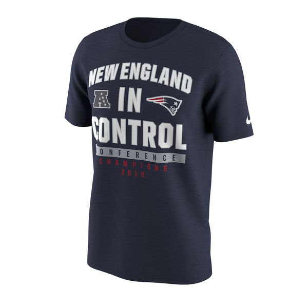 NFL New England Patriots Blue Color T-Shirt