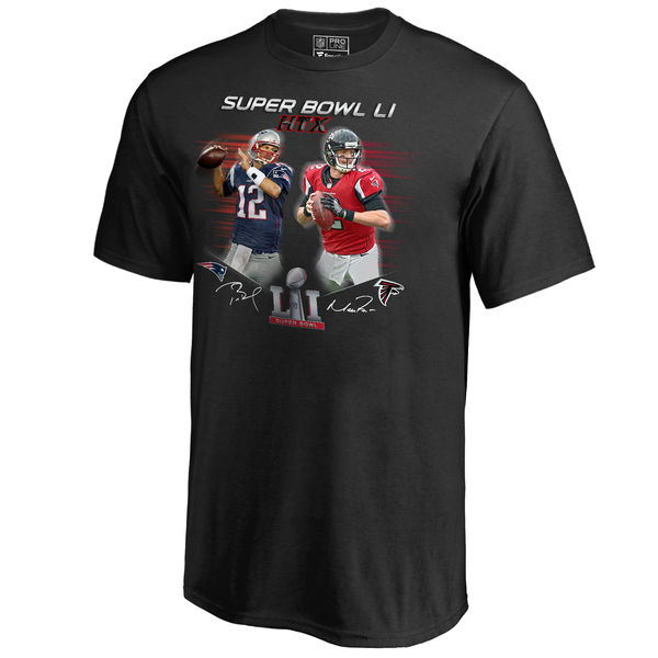 NFL New England Patriots Black Superbowl T-Shirt