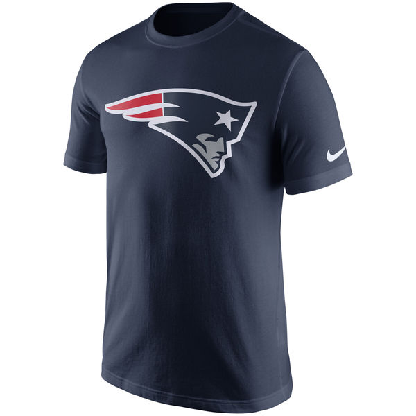 NFL New England Patriots Blue Short Sleeve T-Shirt