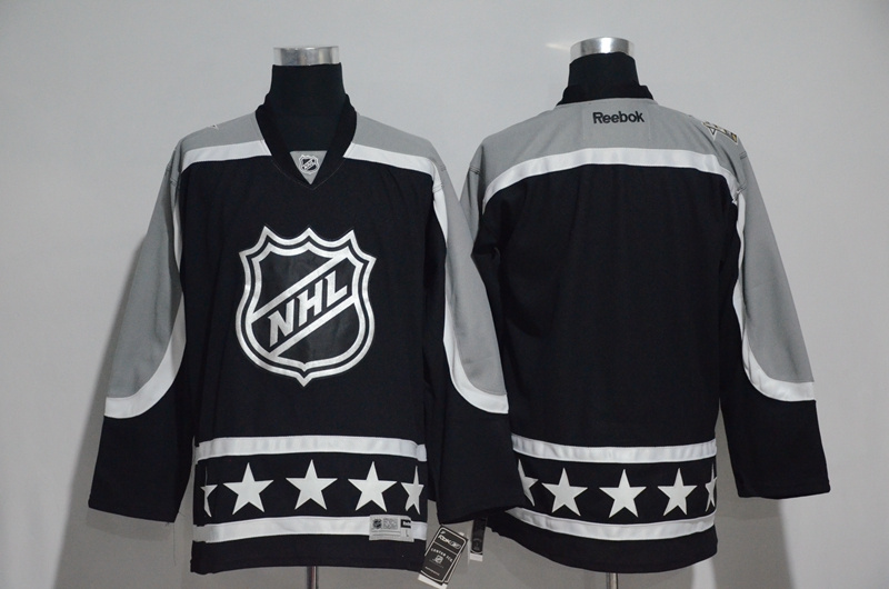 2017 NHL Blank All Star Black Jersey
