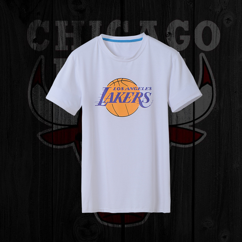 NBA Los Angeles Lakers White Mens T-Shirt