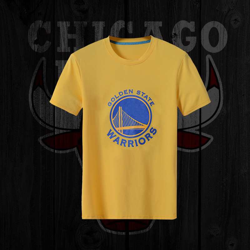 NBA Golden State Warriors Mens Yellow T-Shirt