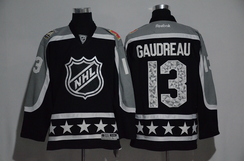 2017 NHL #13 Gaudreau All Star Black Jersey