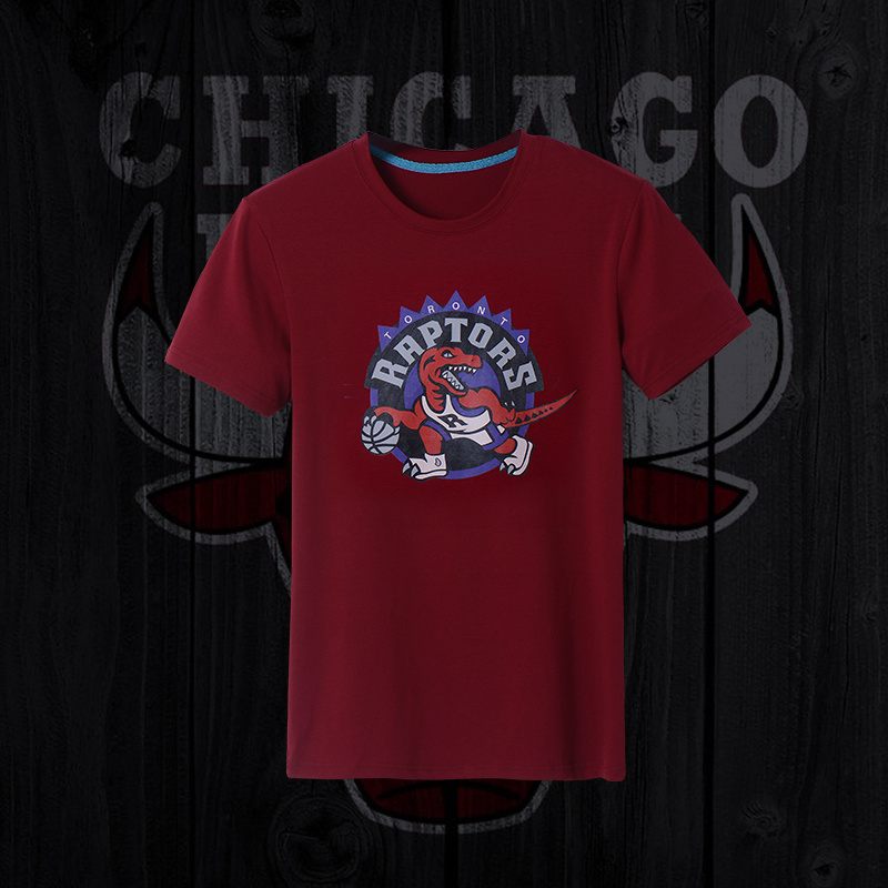 NBA Toronto Raptors Mens Red Color T-Shirt