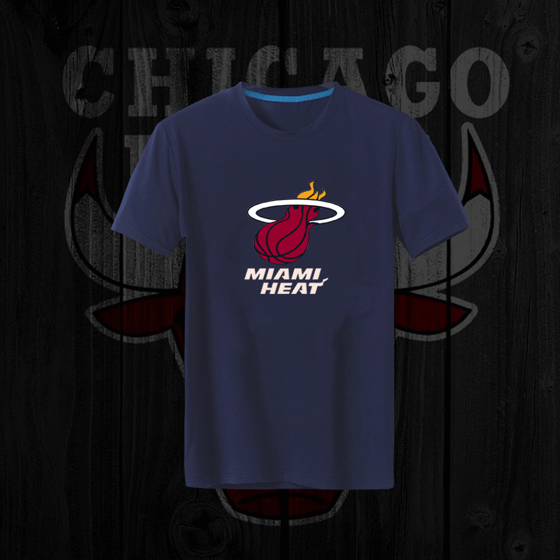 NBA Miami Heat D.Blue Mens T-Shirt