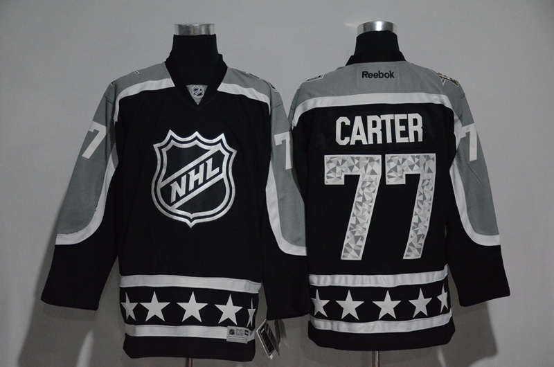 2017 NHL #77 Carter All Star Black Jersey