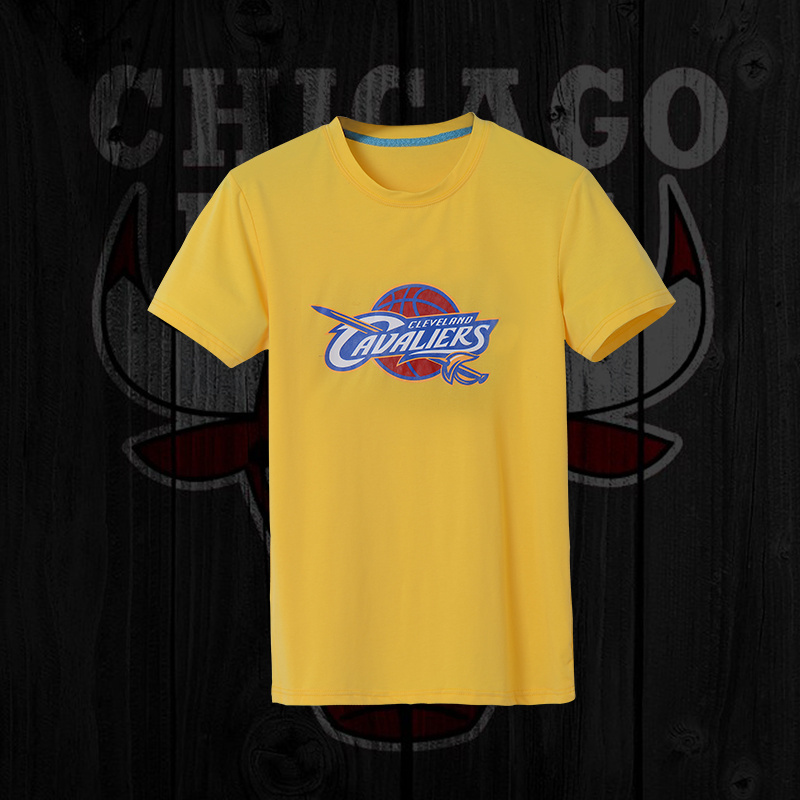 NBA Cleveland Cavaliers Mens Yellow T-Shirt