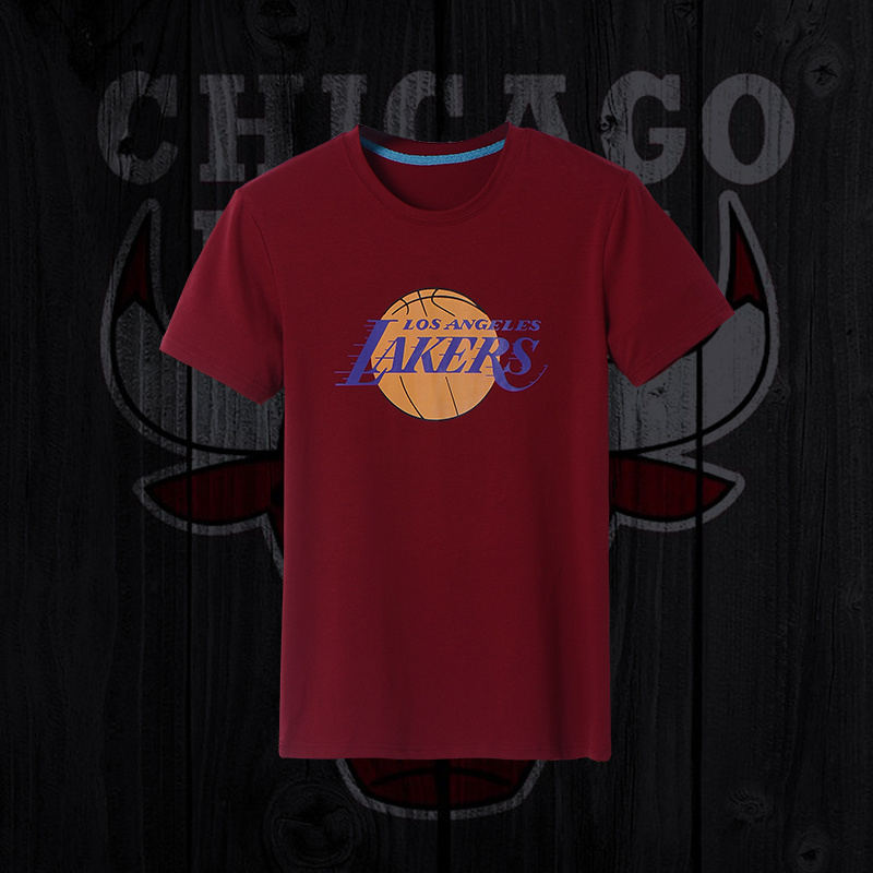 NBA Los Angeles Lakers Red Mens T-Shirt