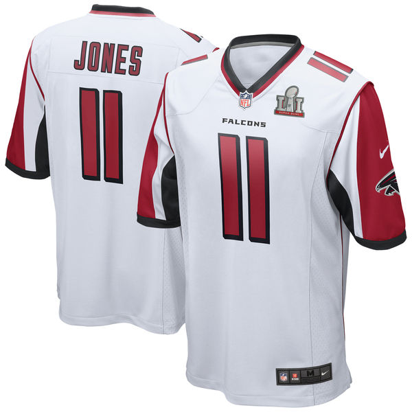 Julio Jones Atlanta Falcons Nike Super Bowl LI Elite White Jersey 