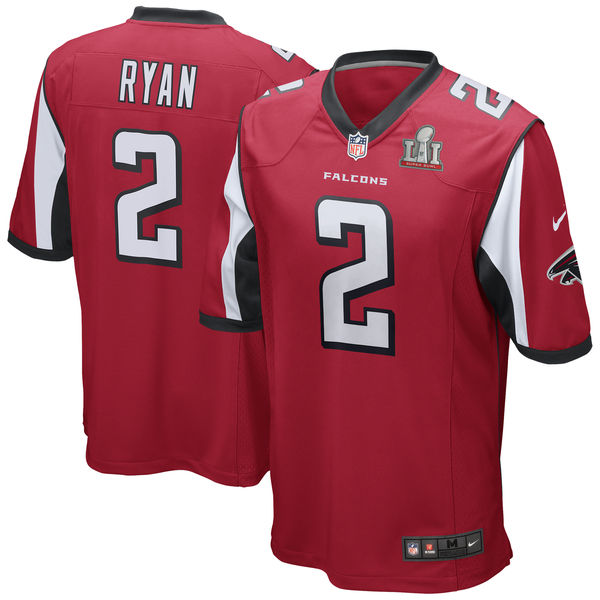 Matt Ryan Atlanta Falcons Nike Super Bowl LI Red Elite Jersey 