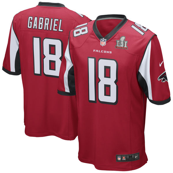 Taylor Gabriel Atlanta Falcons Nike Super Bowl LI Elite Red Jersey 