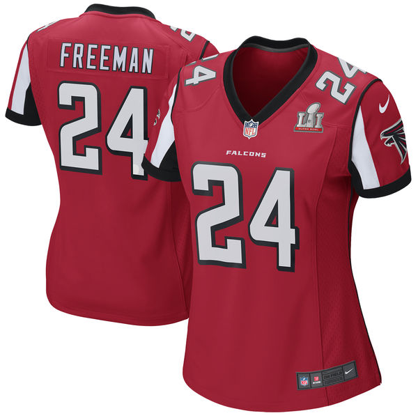 Devonta Freeman Atlanta Falcons Nike Womens Super Bowl LI Red Jersey 
