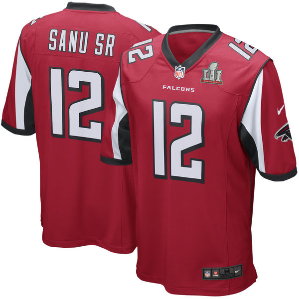 Mohamed Sanu Atlanta Falcons Nike Super Bowl LI Red Jersey 