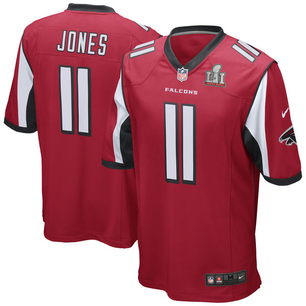 Julio Jones Atlanta Falcons Nike Super Bowl LI Elite Red Jersey 
