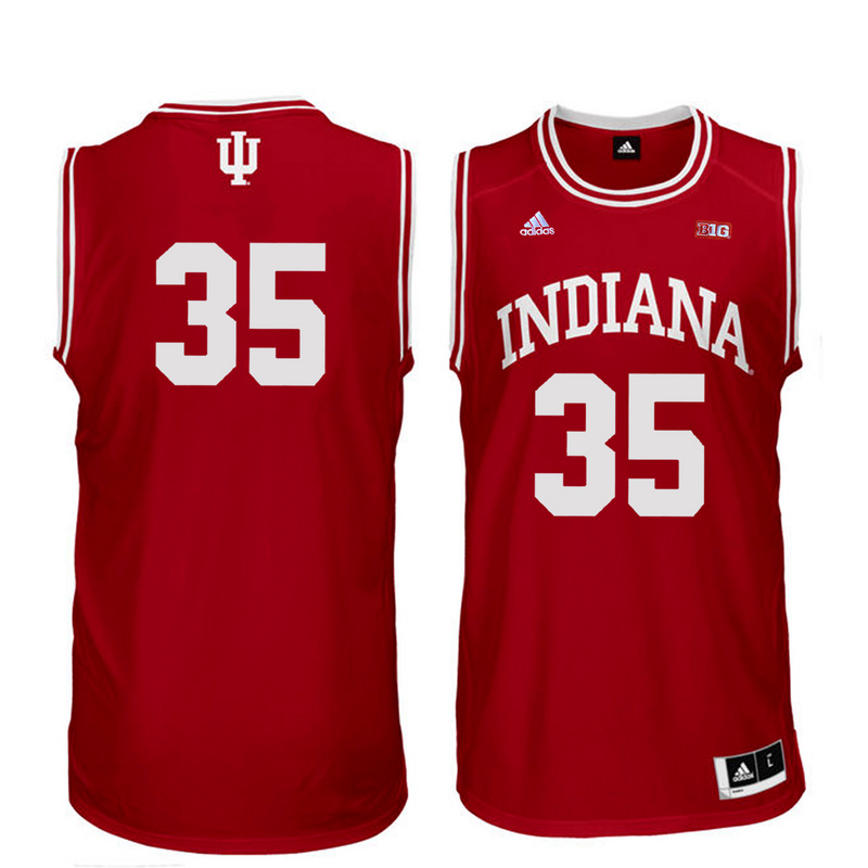 NCAA Basketball Indiana Hoosiers #35 Tim Priller College Red Jersey