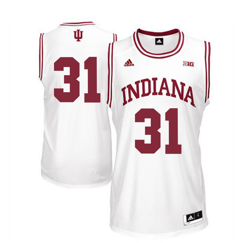 NCAA Basketball Indiana Hoosiers #31 Bryant College White Jersey
