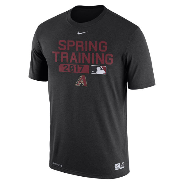 Mens Arizona Diamondbacks Nike Black Authentic Collection Legend Team Issue Performance T-Shirt