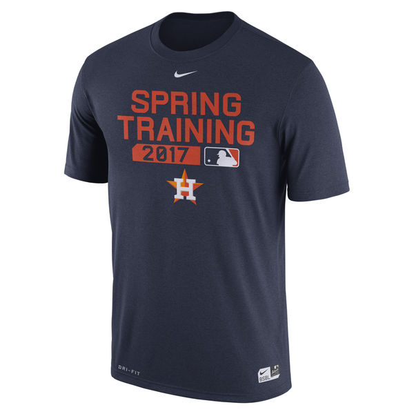 Mens Houston Astros Nike Navy Authentic Collection Legend Team Issue Performance T-Shirt