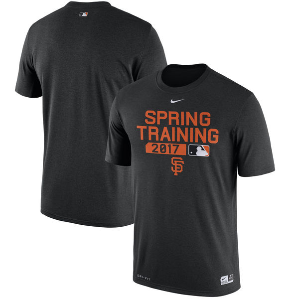 San Francisco Giants Nike Authentic Collection Legend Team Issue Performance T-Shirt - Black