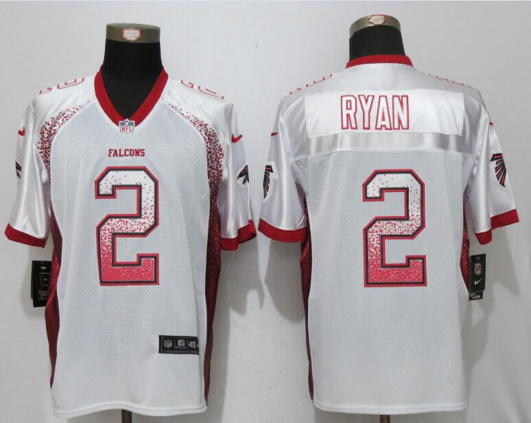 New Nike Atlanta Falcons 2 Ryan Drift Fashion White Elite Jersey